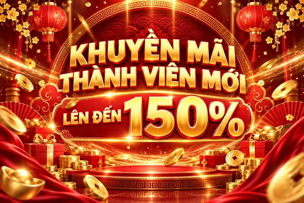 Khuyến mãi Vin88 dành cho thành viên mới lên đến 150%