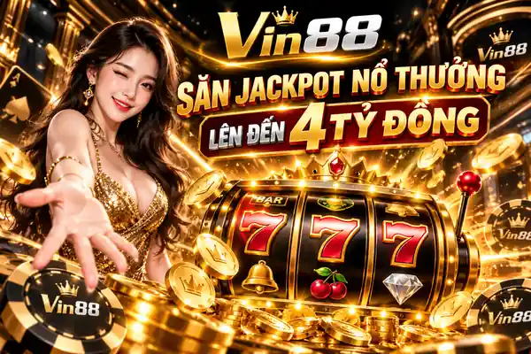 Săn Jackpot Nổ Thưởng Lên Đến 4 Tỷ Đồng Săn jackpot nổ thưởng lên đến 4 tỷ đồng tại Vin88