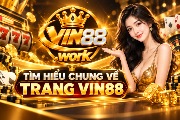 Tổng quan thông tin từ A-Z về Vin 88 Giao diện trang VIN88 Works với thông tin tổng quan và các danh mục giải trí