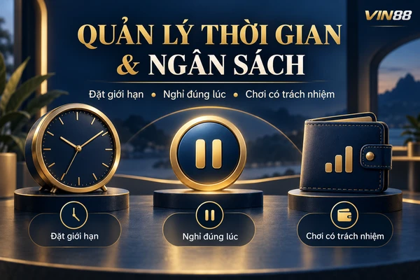 Chơi có trách nhiệm tại Vin88 Chơi có trách nhiệm và kiểm soát ngân sách khi tham gia casino trực tuyến