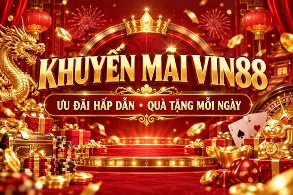 Khuyến mãi Vin88 nhiều ưu đãi hấp dẫn dành cho thành viên